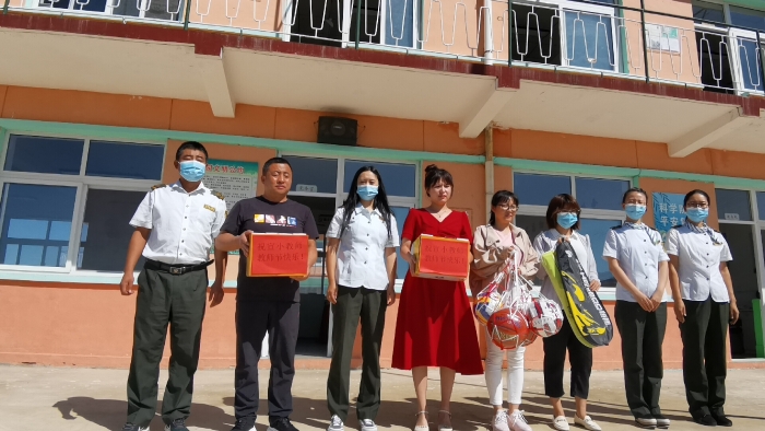 撫寧北收費站黨支部：“開學季”系列活動之校園志愿行，銘記教師情2